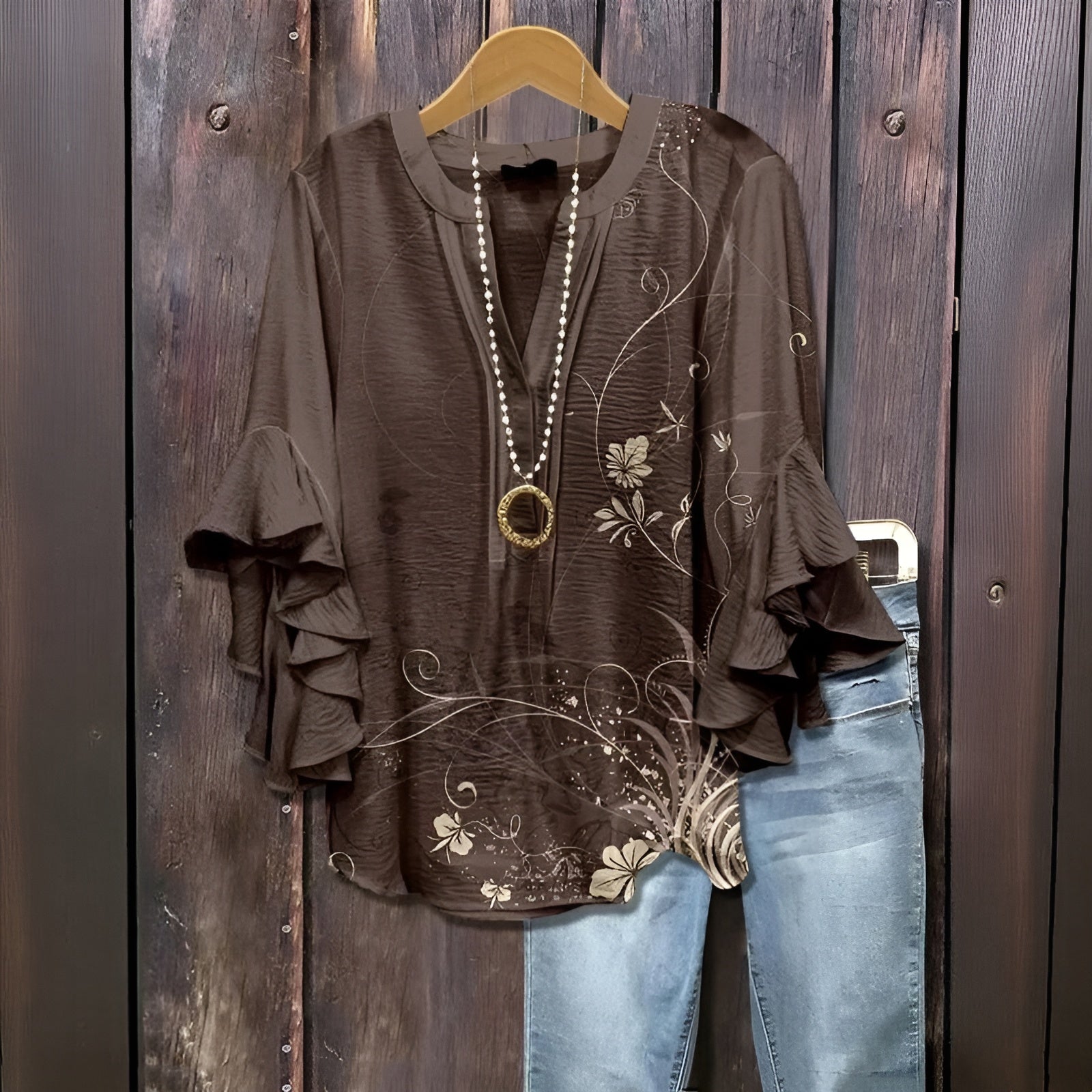 Elisabet - Laza Nyári Blúz