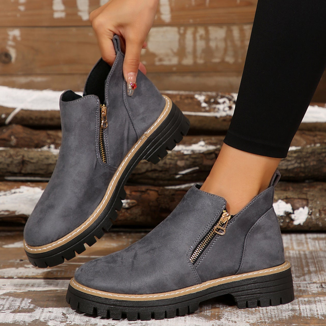 Isolde - Chic Suédine Bokacsizma