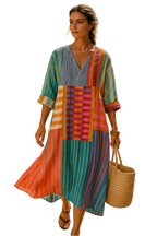 Malia - Elegáns geometriai ruha