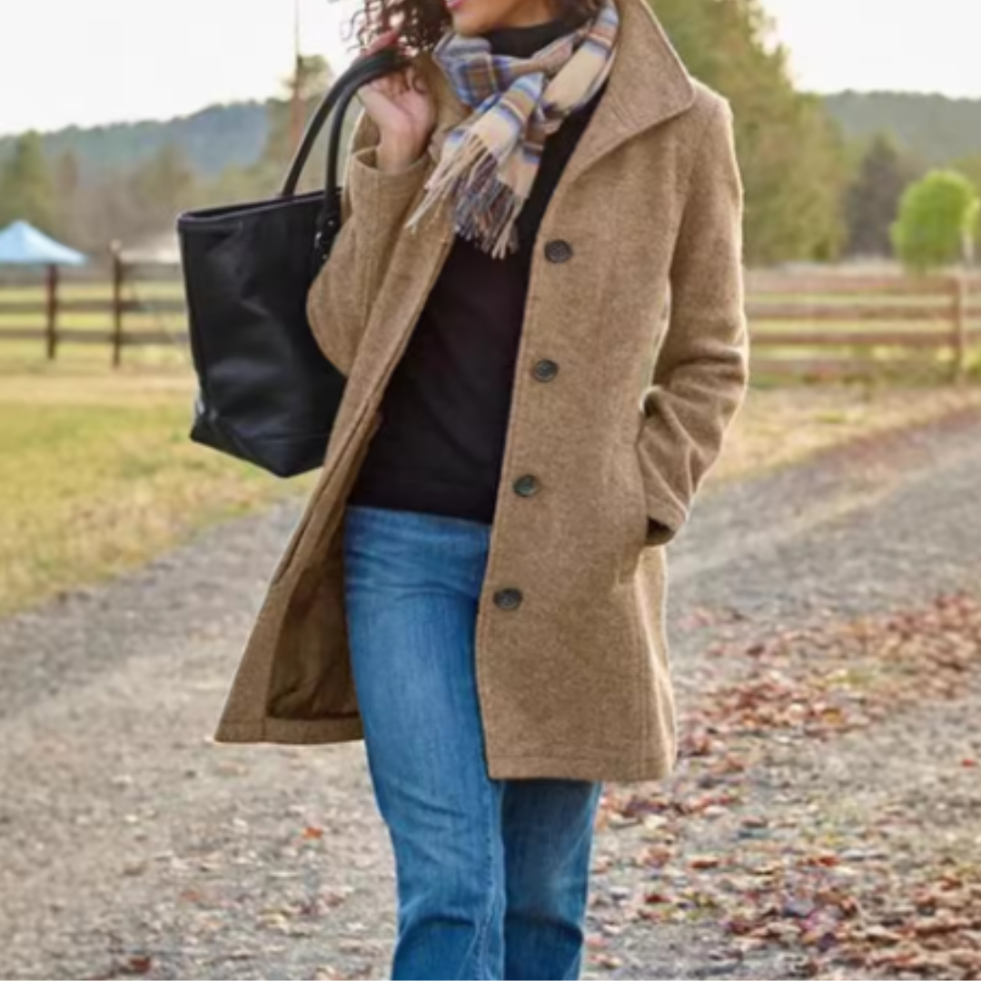 Leila - Klasszikus Elegáns Kabát