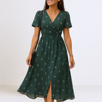 Bianca - Elegáns Maxi Ruha V-kivágással