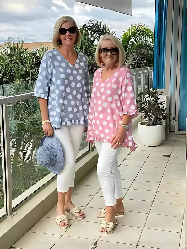 Dulce | Vintage Nyomott Felső