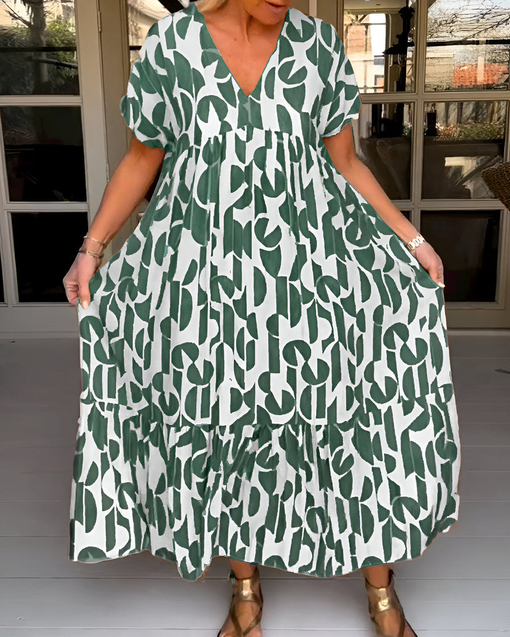 Felicia - V nyakú könnyű ruha