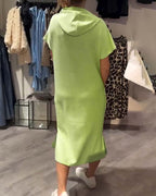 Saskia - Kényelmes Kapucnis Ruha