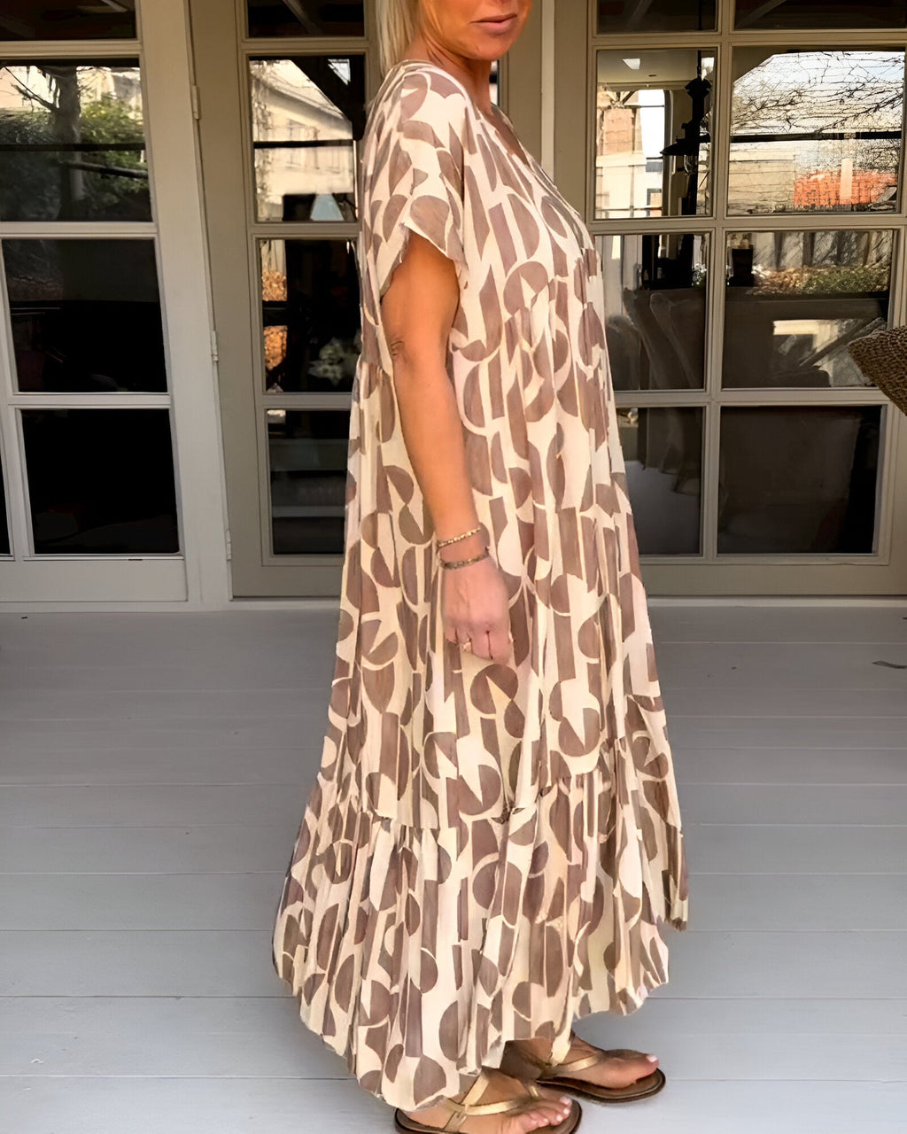 Felicia - V nyakú könnyű ruha