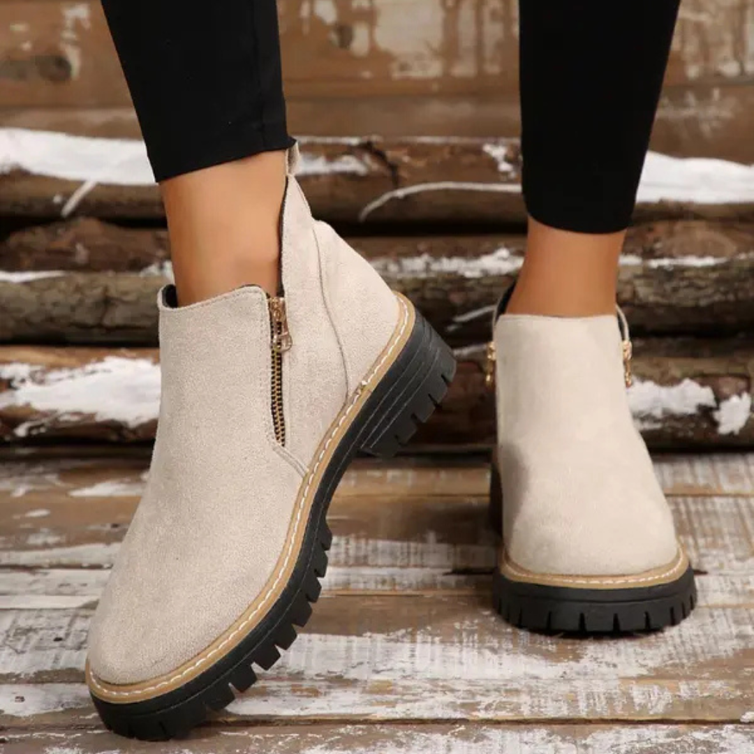 Isolde - Chic Suédine Bokacsizma