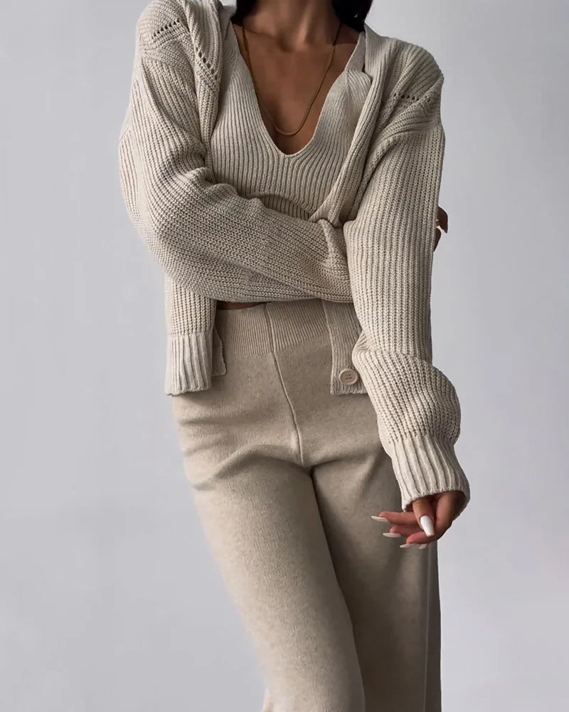 Amandine - Elegáns Kötött Szett