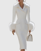 Ailith | Trimmed Midi Dress