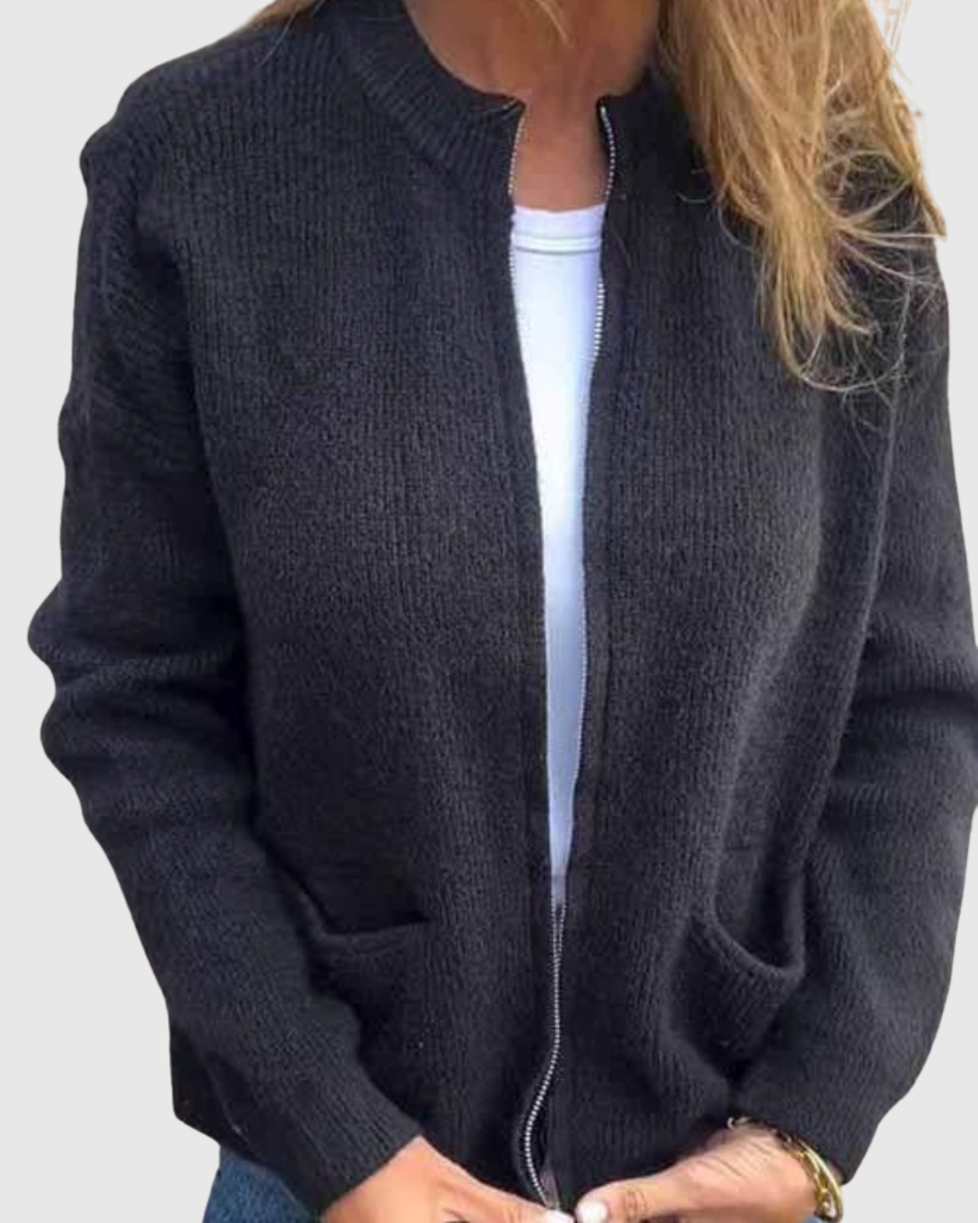 Alvera | Cotton Knit Cardigan