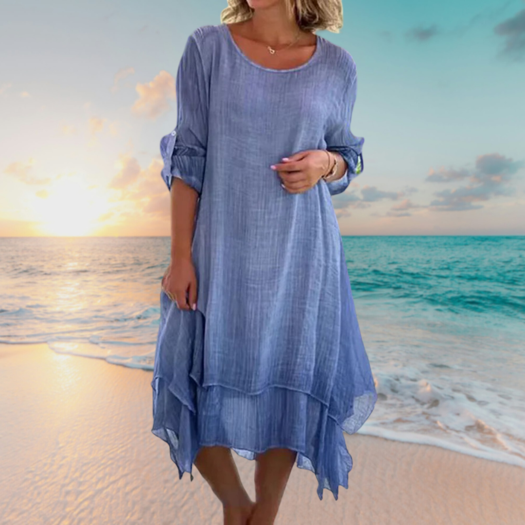 Juliette - Könnyű és Lebegő Midi Ruha