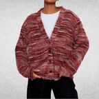 Mona - Színes, Laza Kardigán