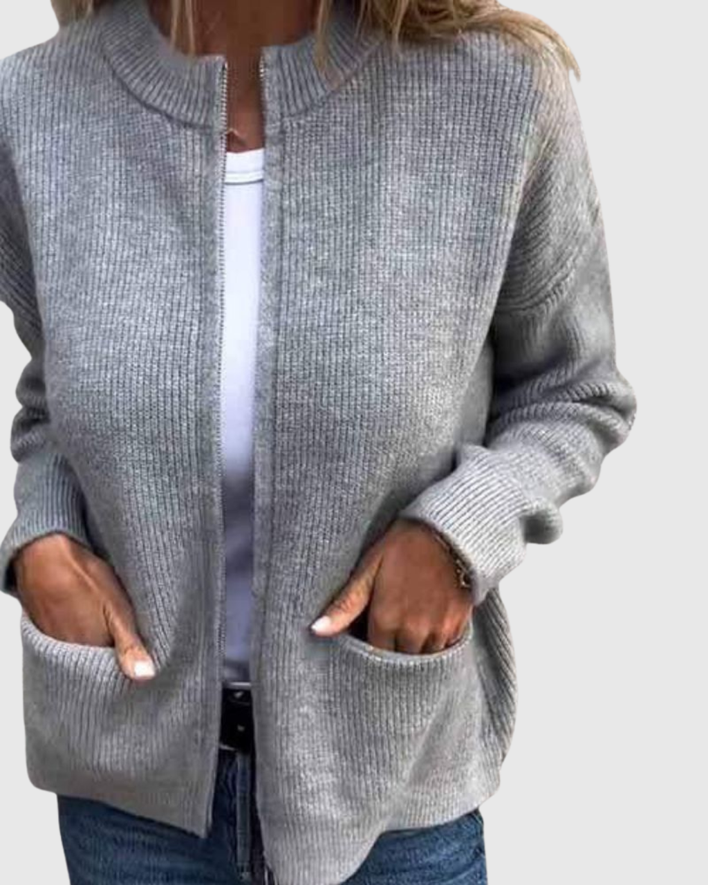 Alvera | Cotton Knit Cardigan