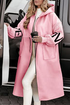 Amélie™ | Női Kabát Kötött Ujjakkal