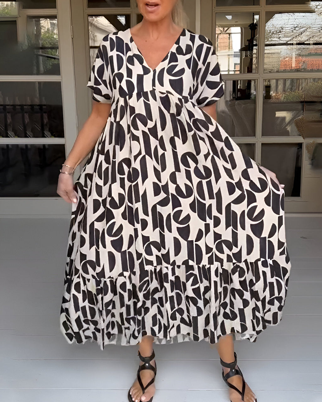 Felicia - V nyakú könnyű ruha