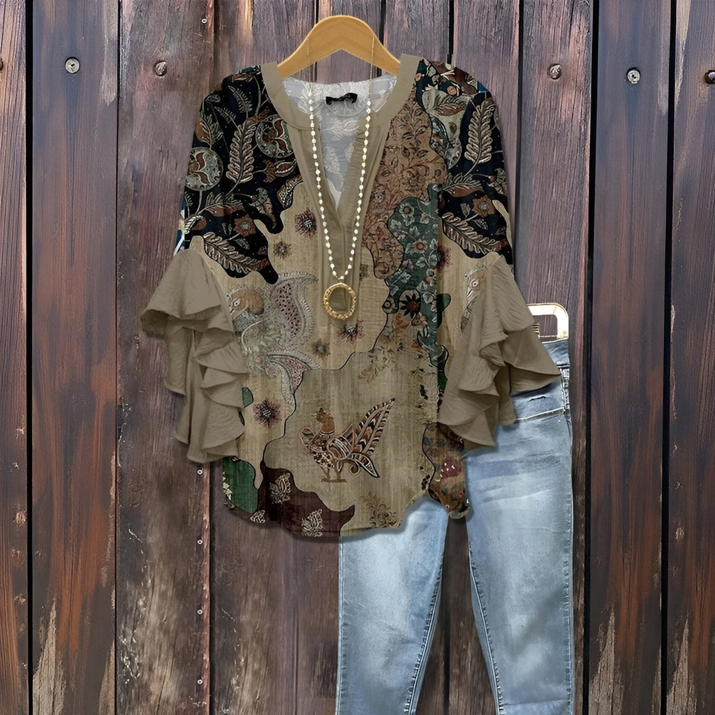 Elisabet - Laza Nyári Blúz