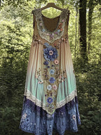 Evabella - Bohém Vászonruha