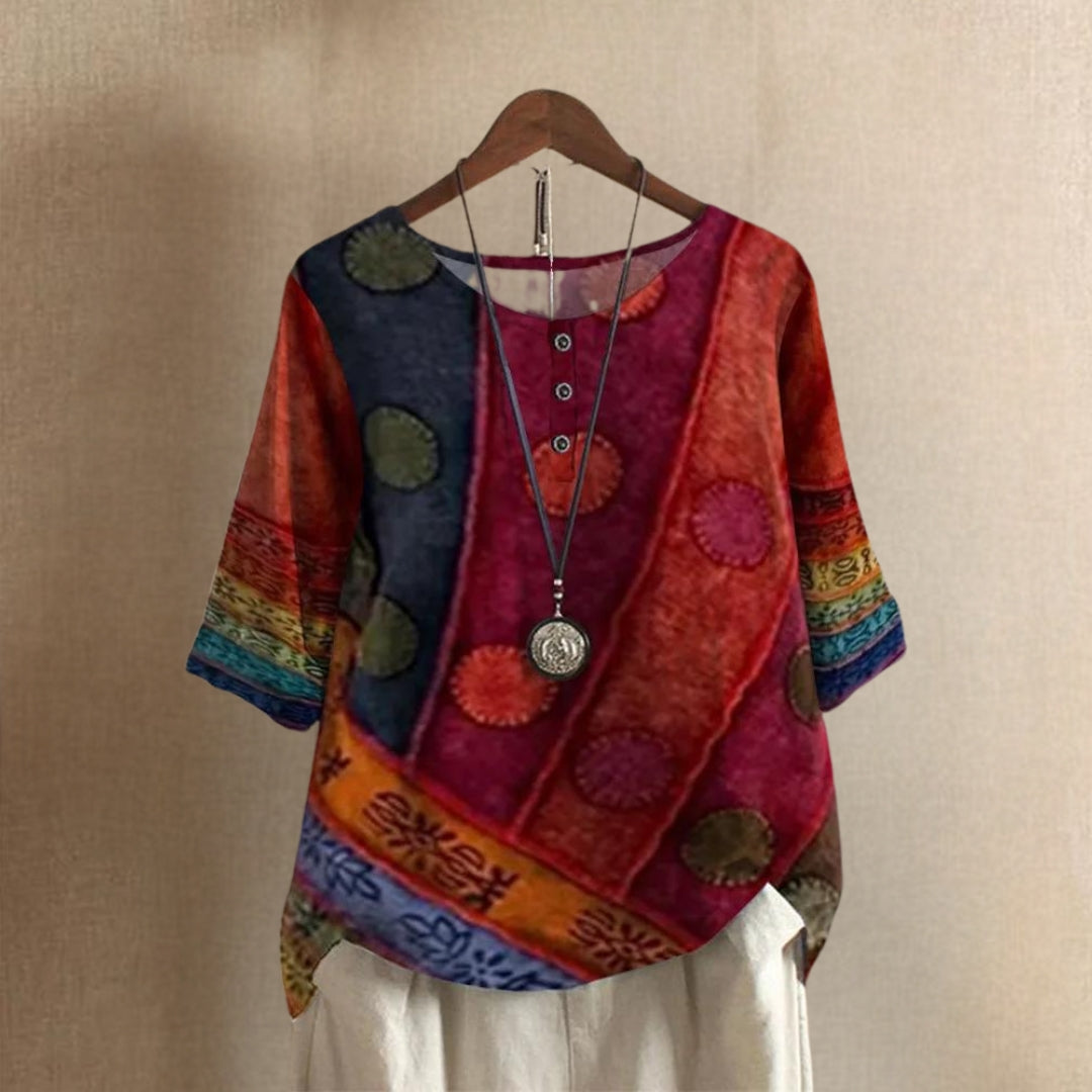 Anny - Kényelmes Művészi Felső