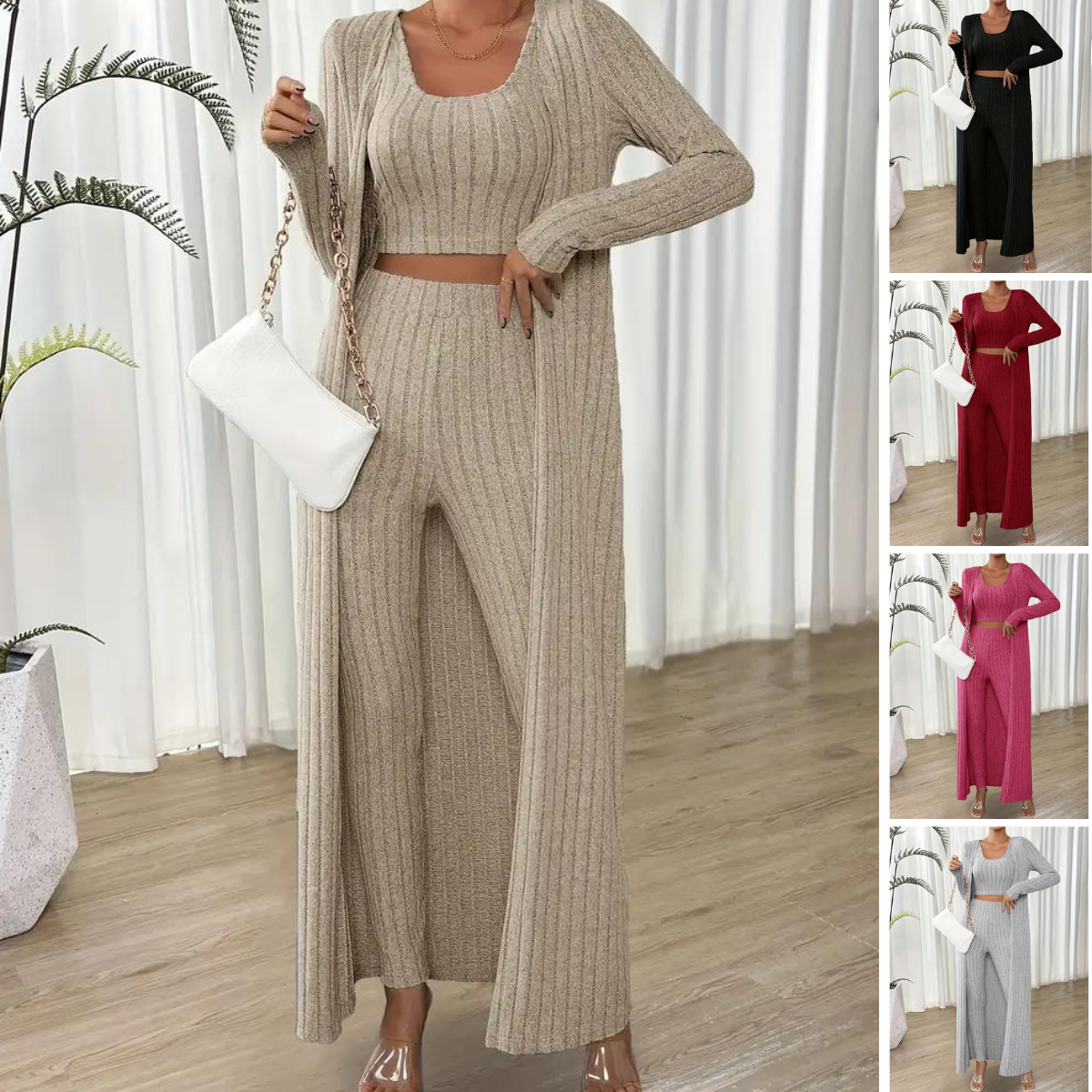 Solène - Elegáns Bordázott Szett