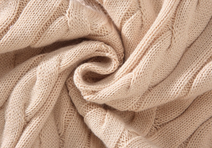 Anthony - Torsadé Fél-Zip Pulóver