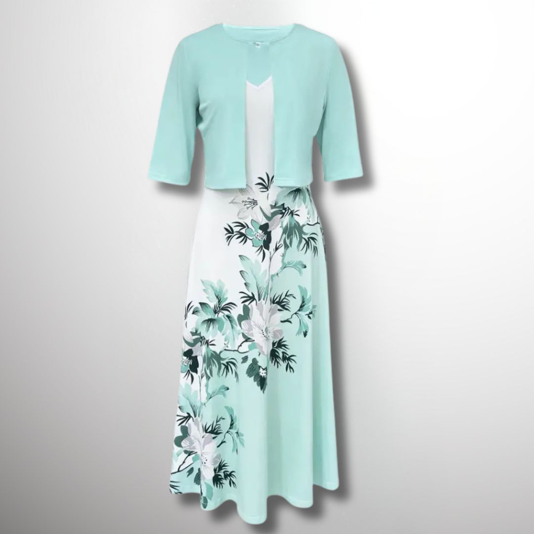 Elaina - Elegáns Két Darabos Ruha