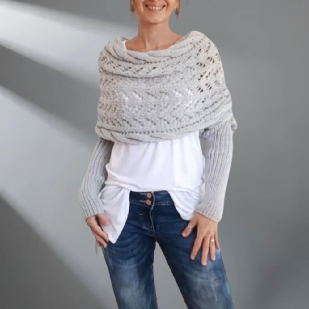 WarmWrap™ - Elegáns Szövött Sál
