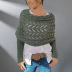 WarmWrap™ - Elegáns Szövött Sál