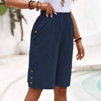 Yasmine - Vászon Rövidnadrág