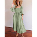 Kyara - Elegáns Rózsás Ruha