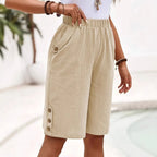 Yasmine - Vászon Rövidnadrág