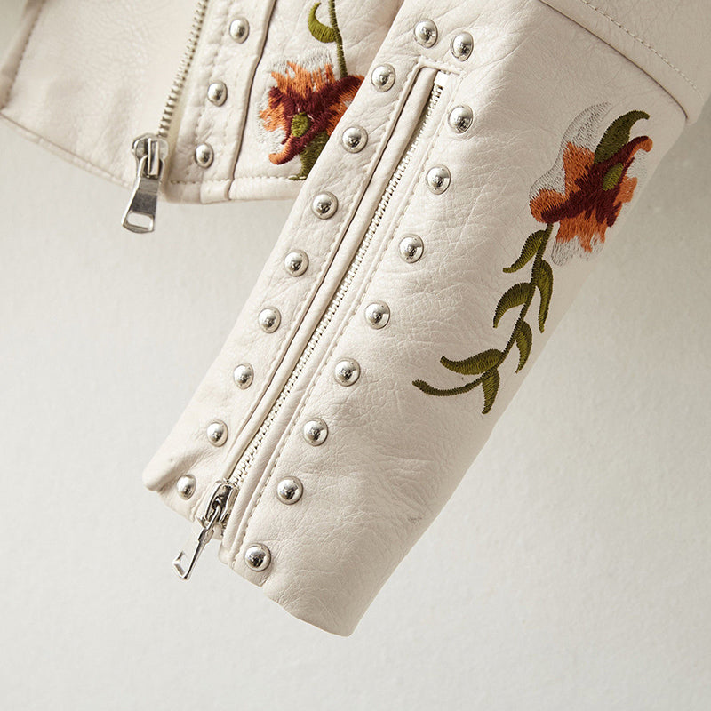 Livia - Virágmintás Retro Chic Dzseki