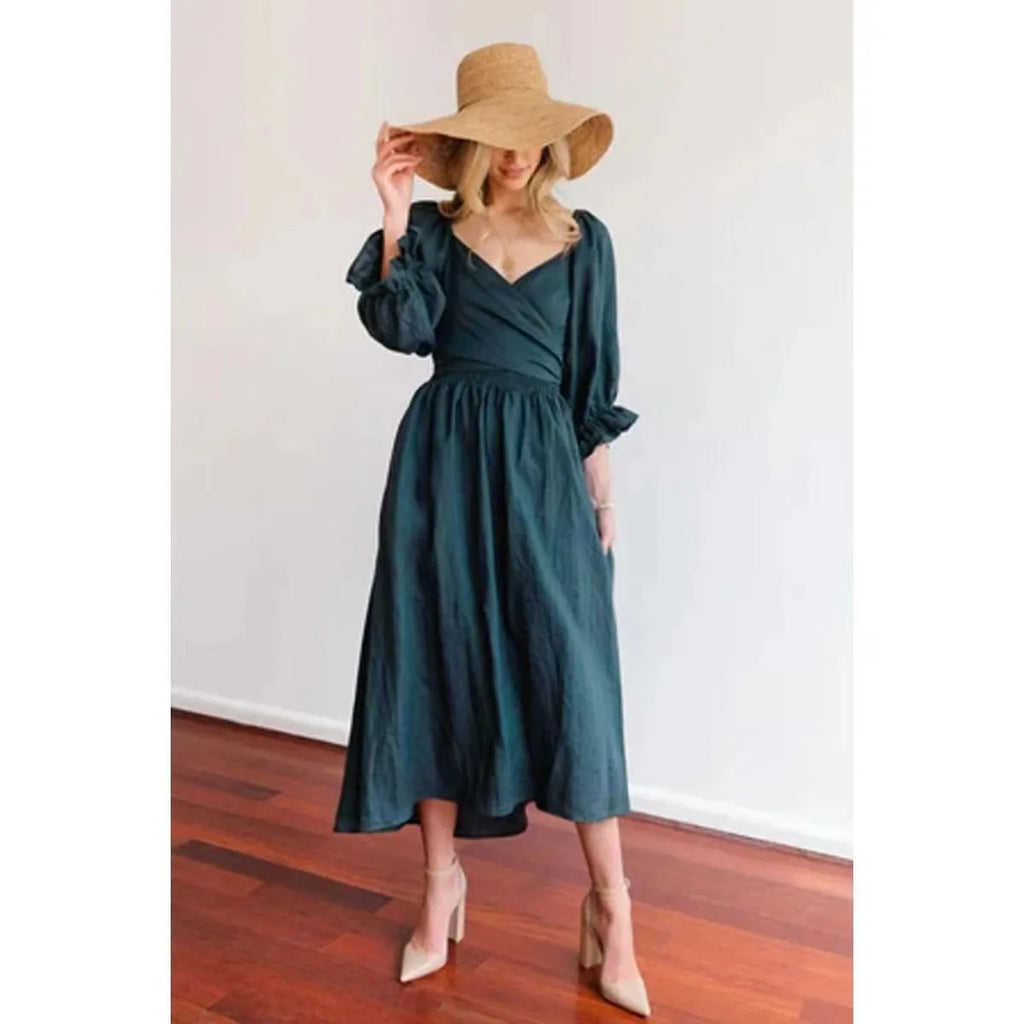 Kyara - Elegáns Rózsás Ruha