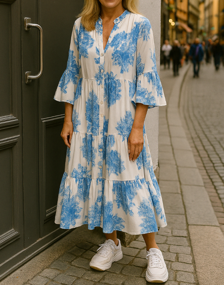 Carina - Elegáns Tavaszi Ruha