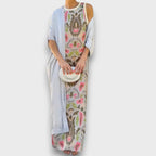 Selviane - Maxi ruha kardigánnal