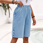 Yasmine - Vászon Rövidnadrág