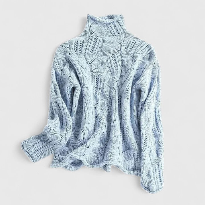 Mila - Elegáns Meleg Pulóver