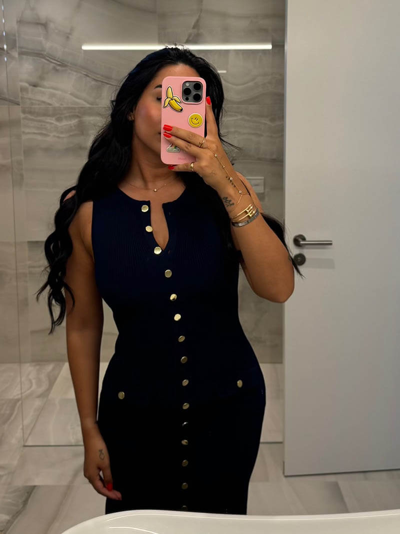 Noella - Elegáns Lebegő Ruha