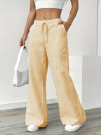 Louise - Kényelmes Csíkos Nadrág