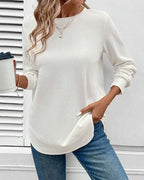 Alisa - Hosszú Ujjú Kényelmes Blúz