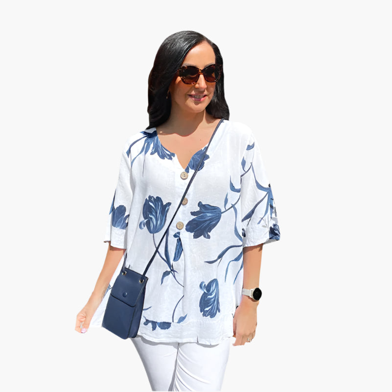 Alyssa - Elegáns Bő Póló