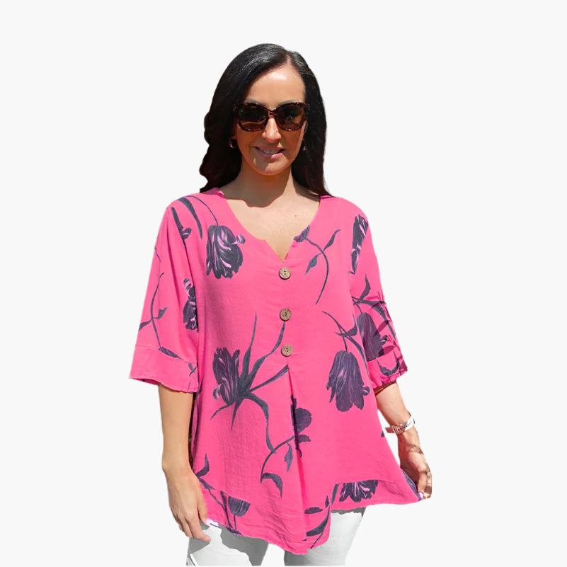 Alyssa - Elegáns Bő Póló