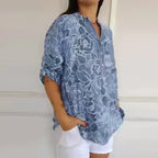 Lotte - Virágmintás Blúz