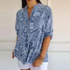 Lotte - Virágmintás Blúz