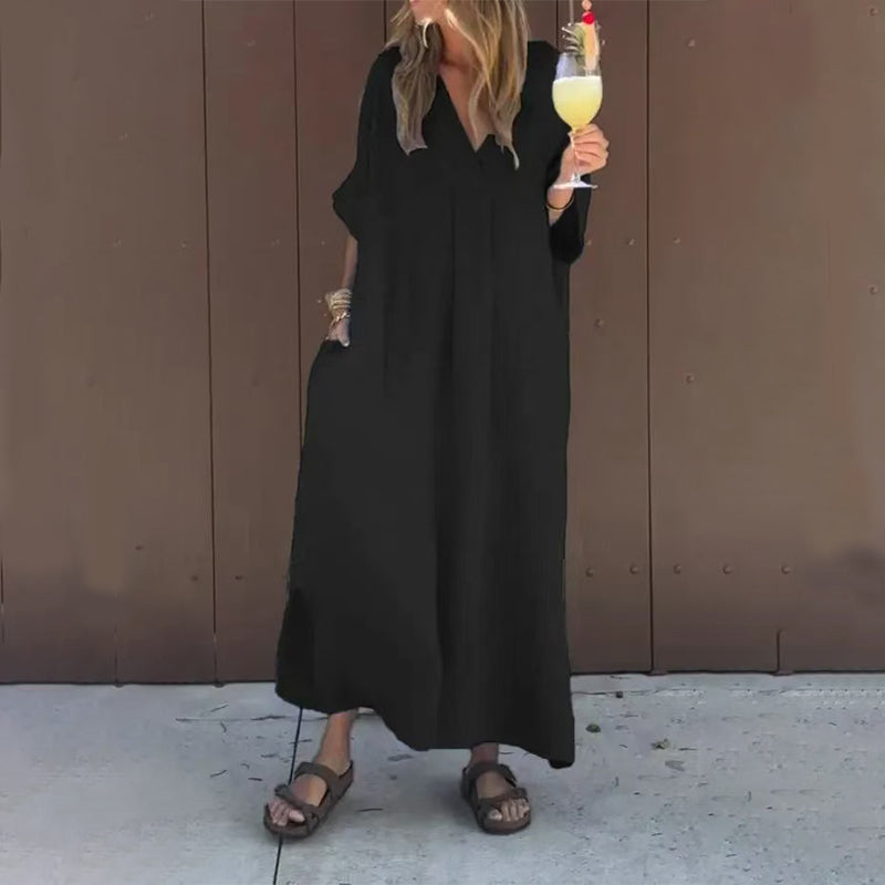 Alessia - V-kivágású Laid-back Ruha