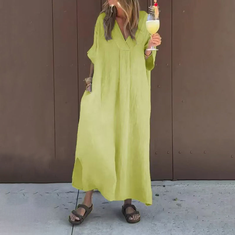 Alessia - V-kivágású Laid-back Ruha