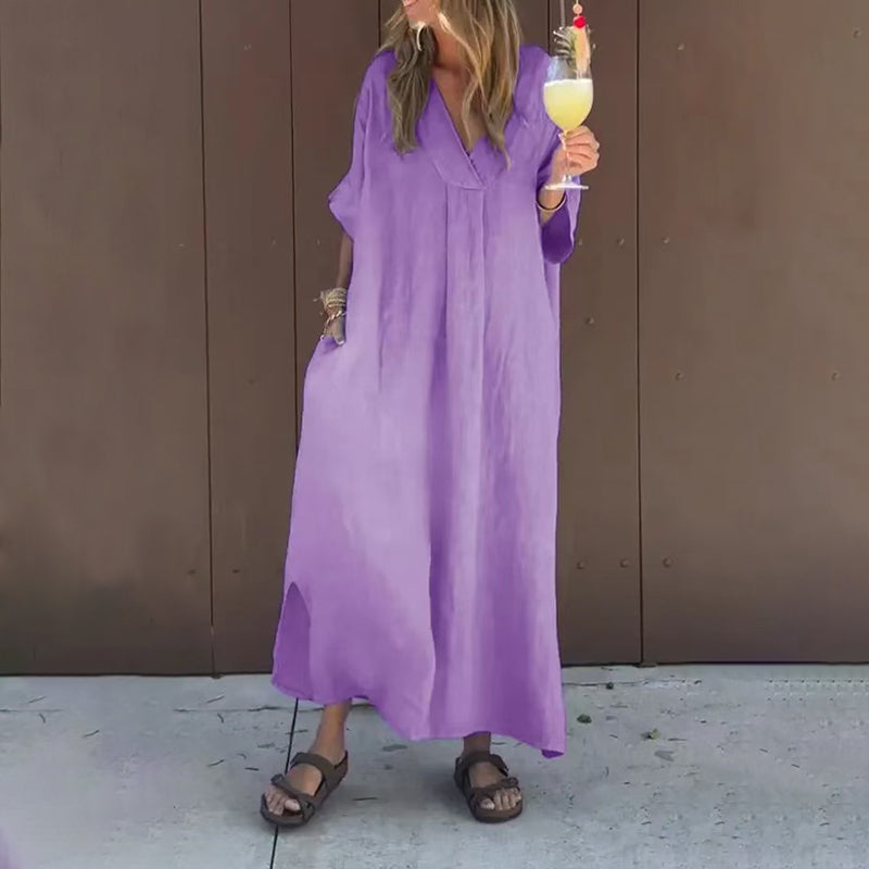 Alessia - V-kivágású Laid-back Ruha