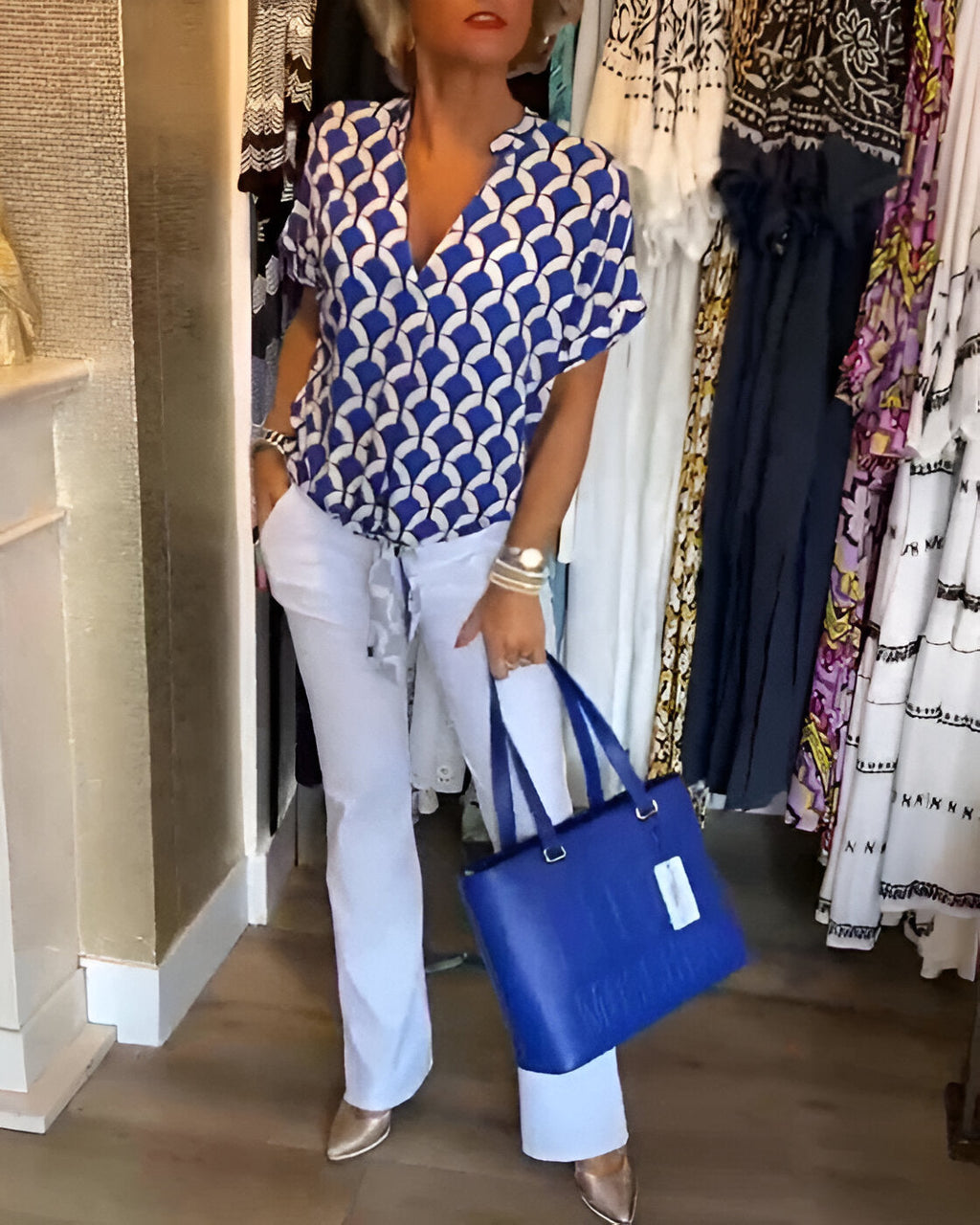 Elena - Kényelmes Nyári Felső